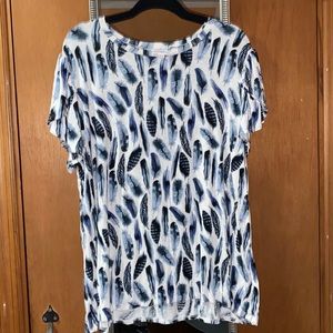 Lularoe olive shirt 3x